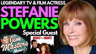 Iconic STEFANIE POWERS TV Film legend Hart to Hart CoStar Rare Interview  The Jim Masters Show