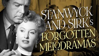 2 Overlooked Black  White Melodramas by Douglas Sirk Starring Barbara Stanwyck