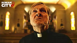 Death In The Confessional  The Unholy William Sadler Jeffrey Dean Morgan