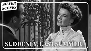 Meeting Mrs Venable  Montgomery Clift  Katharine Hepburn  Suddenly Last Summer  Silver Scenes