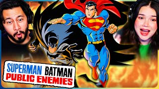 SUPERMANBATMAN PUBLIC ENEMIES 2009 Movie Reaction  First Time Watch  Tim Daly  Kevin Conroy