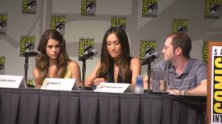 Panel Maggie Q Lyndsy Fonseca and Producer Craig Silverstein talk about Nikita comic con 2010wmv