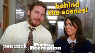 Aubrey Plaza and Chris Pratt discuss April and Andy   Parks and Recreation