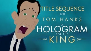 Tom Hanks singing Talking Heads in A Hologram For The King