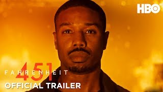 Fahrenheit 451 2018 Official Trailer ft Michael B Jordan  Michael Shannon  HBO