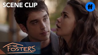 The Fosters  Season 2 Episode 10 Brandon and Callie Kiss  Freeform