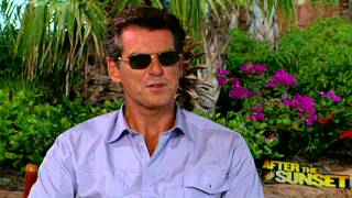 After The Sunset Pierce Brosnan Interview  ScreenSlam