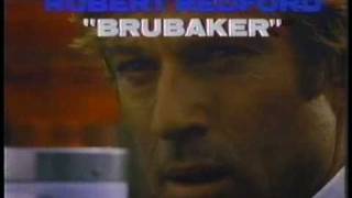 Robert Redford is Brubaker 1980 TV trailer