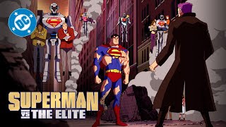 Superman vs The Elite  Manchester Loses His Powers  Super Scenes  DC