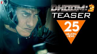 DHOOM3  Official Teaser  Aamir Khan  Abhishek Bachchan  Katrina Kaif  Uday Chopra