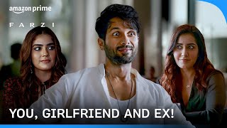 Farzi Sunny Meets His Ex ON A DATE  Farzi  Shahid Kapoor Raashii Khanna  Prime Video India