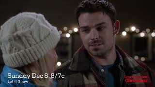 Let it Snow  Starring Candace Cameron Bure  Jesse Hutch  Premieres Dec 8