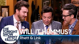 Will It Hummus with Jimmy Fallon Rhett  Link Good Mythical Morning