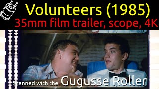 Volunteers 1985 35mm film trailer scope 4K