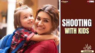 Mimi  Shooting With Kids  Kriti Pankaj Sai  Dinesh Laxman  Streaming Now JioCinema  Netflix