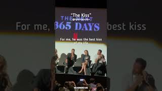 Michele Morrone and Simone Susinna on the kiss in The Next 365 Days