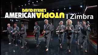 David Byrnes American Utopia  I Zimbra Live on Colbert 2021