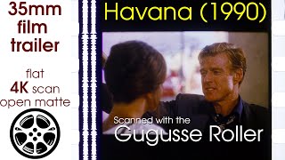 Havana 1990 35mm film trailer flat open matte 4K CROPPED