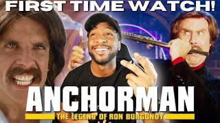 FIRST TIME WATCHING Anchorman 2004  Wake Up Ron Burgundy The Lost Movie 2004 REACTION