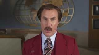 Anchorman 2  A Wake Up Message from Ron Burgundy