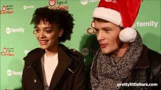 Brett Dier  Britne Oldford Talk Ravenswood Season 1