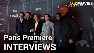 La Maison Paris Premiere Interviews  Apple TV Fashion Drama Series 2024