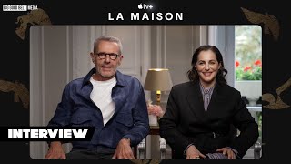 Lambert Wilson  Amira Casar Interview  Apple TV La Maison