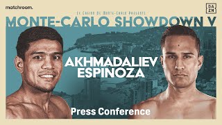 MURODJON AKHMADALIEV VS RICARDO ESPINOZA FRANCO PRESS CONFERENCE LIVESTREAM