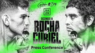 ALEXIS ROCHA VS RAUL CURIEL PRESS CONFERENCE LIVESTREAM