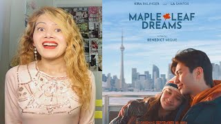 Maple Leaf Dreams 2024 movie review  Netflix  Kira Balinger and La Santos