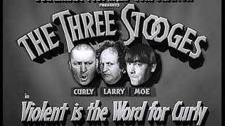 The Three Stooges Review  032 Violent is the Word for Curly