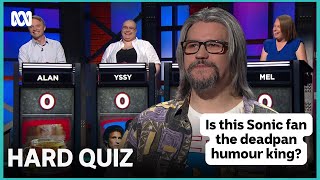 The very definition of deadpan humour  Hard Quiz  ABC iview