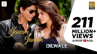 Janam Janam  Dilwale  Shah Rukh Khan  Kajol  Pritam  SRK  Kajol  Lyric Video 2015