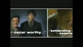 Moonlight Mile  TV Trailer  2002  Jake Gyllenhaal Dustin Hoffman  Susan Sarandon