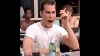 Ray Liotta in Something Wild the restaurant scene w Jeff Daniels and Melanie Griffith