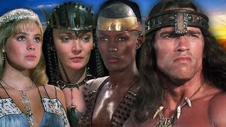 CONAN THE DESTROYER  Then and Now