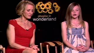 Phoebe In Wonderland Elle Fanning  Felicity Huffman Interview  ScreenSlam