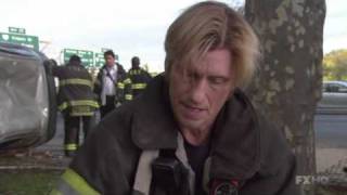 Rescue Me S5E13 Denis Leary traffic accident