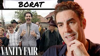 Sacha Baron Cohen Rewatches Borat Talladega Nights Da Ali G Show  More  Vanity Fair