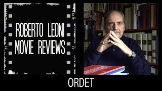 ORDET  Roberto Leoni Movie Reviews Eng sub