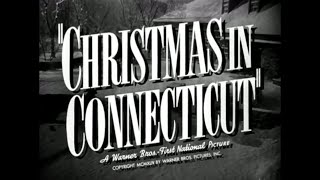 Christmas In Connecticut 1945  Original Theatrical Trailer  WB  1945  TCM