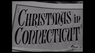 Christmas In Connecticut 1945  Main Title  Ending Card Titles  WB  1945