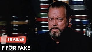 F for Fake 1973 Trailer  Documentary  Orson Welles  Oja Kodar