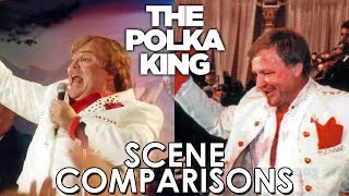 The Polka King 2017 and The Man Who Would Be Polka King 2009  scene comparisons