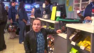 Warwick Davis in lifes too short Very funny scene 1