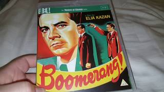 BOOMERANG 1947  Masters of Cinema  Dual Format Edition UNBOXING