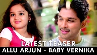 So Satyamurthy Latest Teaser  Allu Arjun Baby Vernika