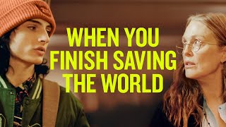 When You Finish Saving the World 2022 Movie  Julianne Moore Finn Wolfhard  Review and Facts