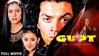 Gupt 1997 Full Hindi Movie 4K   Bobby Deol  Kajol   Manisha Koirala   Om Puri   Thriller Movies