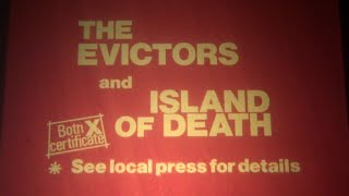 The Evictors 1979  Island Of Death 1976  35MM DoubleBill Trailer